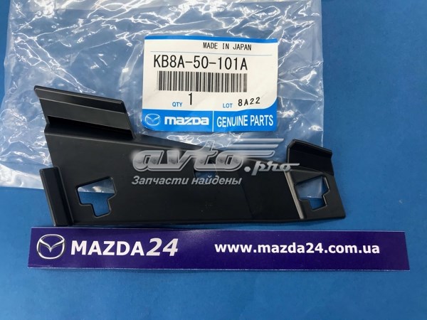 Embellecedor derecho de la parrilla del radiador Mazda KB8A50101A