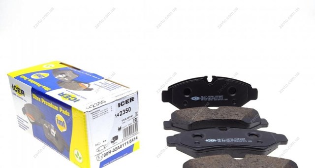 142350 Icer Pastillas freno traseras