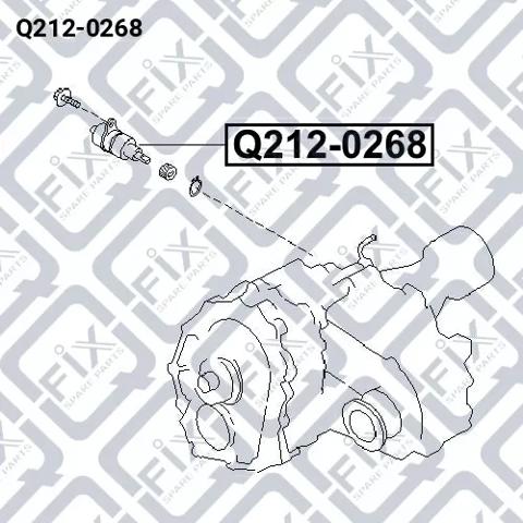 Q2120268 Q-fix Captador de velocidad