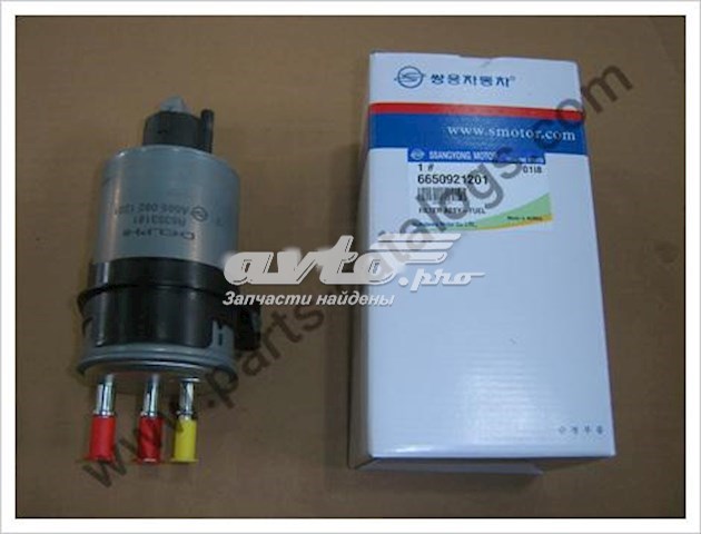 Filtro combustible SSANG YONG 6650921201