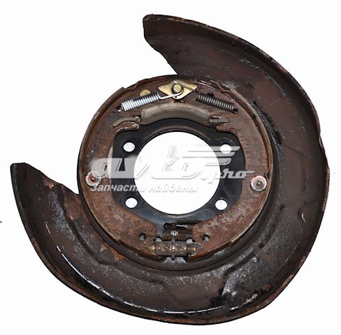 Chapa protectora contra salpicaduras, disco de freno trasero derecho Mitsubishi Pajero IV SHORT (V80)