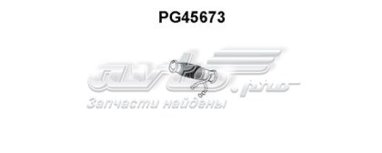 1607342280 Peugeot/Citroen tubo de admisión del silenciador de escape delantero