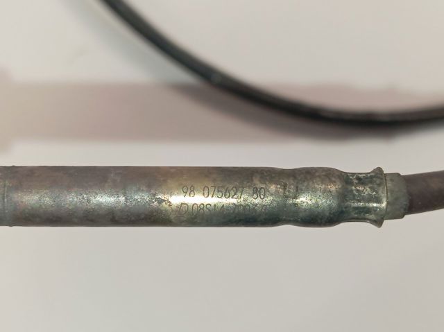 9807562780 Peugeot/Citroen Sensor de temperatura de gases de escape antes del catalizador