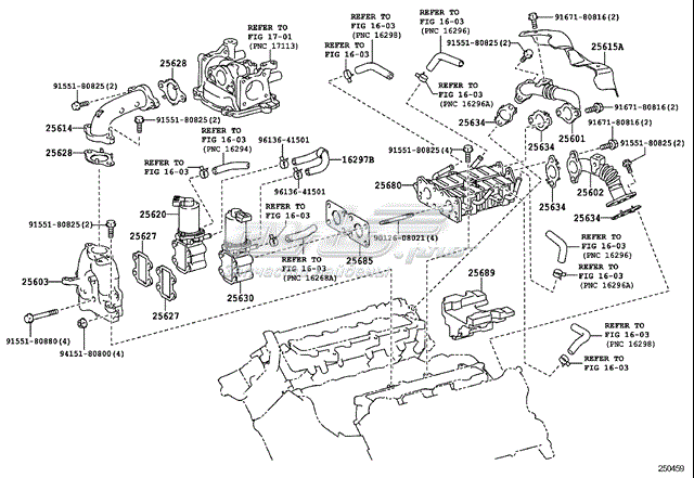 2561151020 Toyota