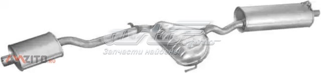 16.81 Polmostrow silenciador posterior