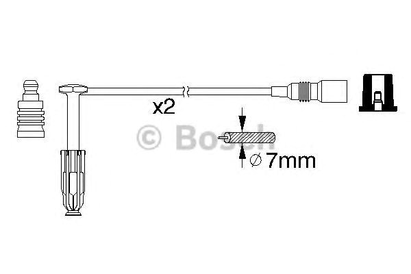 Cables de encendido Bosch 986356311