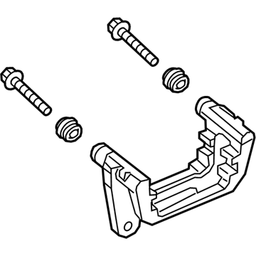 68225298AA Chrysler soporte, pinza de freno trasera