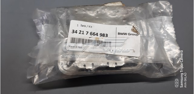Pastillas de freno traseras de disco BMW 34217664983