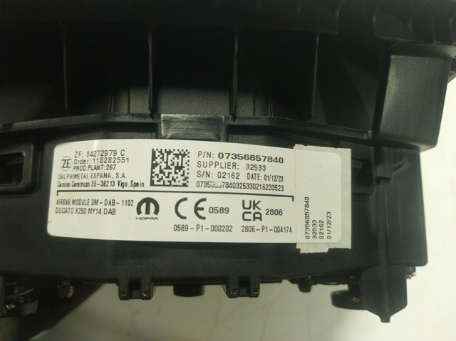 1671044080 Peugeot/Citroen Airbag de volante