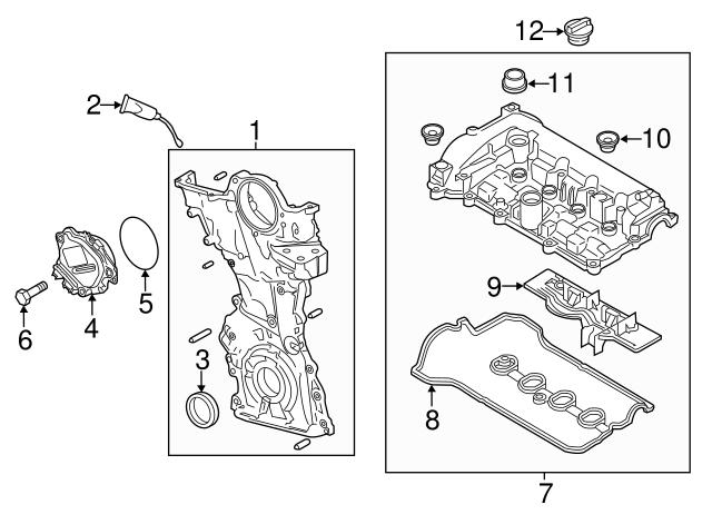Junta tapa de balancines PYFA10235 Mazda