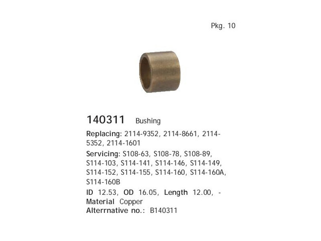 140308 Cargo Casquillo de arrancador