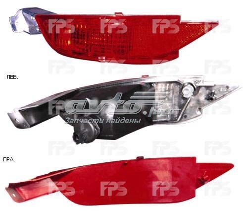 Comprar FP2810F4P FPS Reflector del parachoques trasero derecho