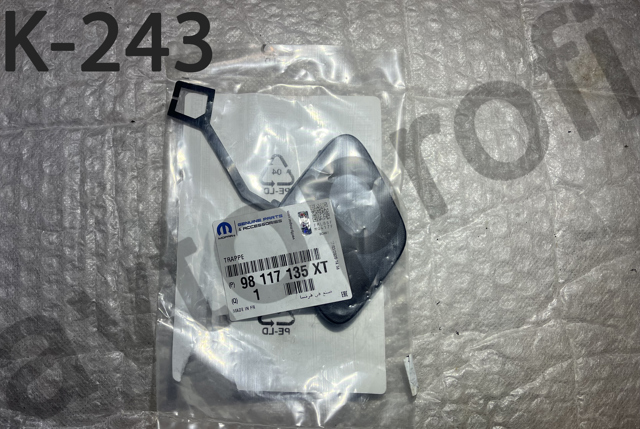 Tapa gancho de arrastre, delantera Peugeot/Citroen 98117135XT