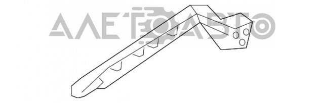 Soporte exterior derecho del parachoques trasero FPS FP3812961 precio, desde 14,26 EUR