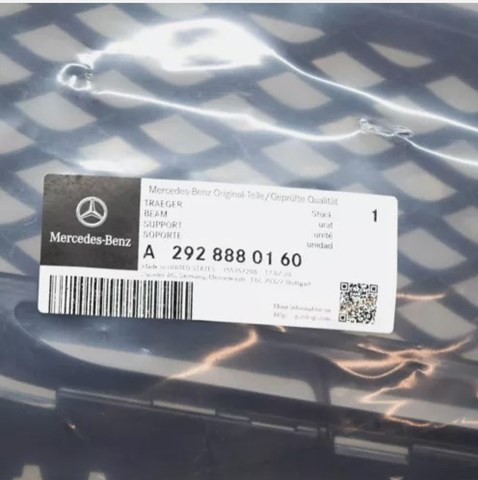 A2928880160 Mercedes panal de radiador