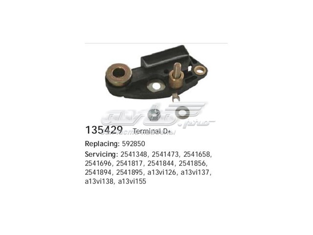 Puente rectificador del alternador VALEO 592850 precio, desde 32,67 EUR