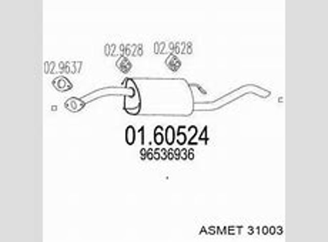 Comprar FP1703901P FPS Defensa delantera