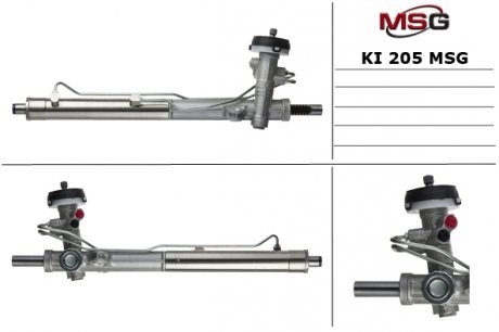KI205 MSG Cremallera caja de direccion