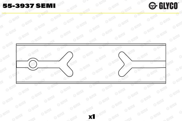 Comprar 553937SEMI Glyco Buje de biela