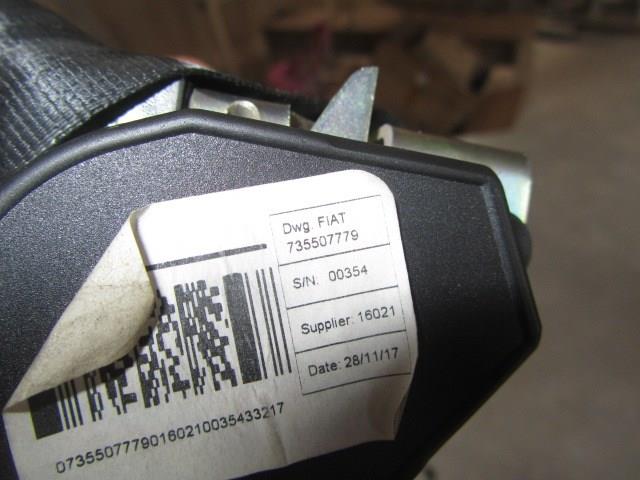 Cinturón de seguridad delantero izquierdo 735507779 Fiat/Alfa/Lancia