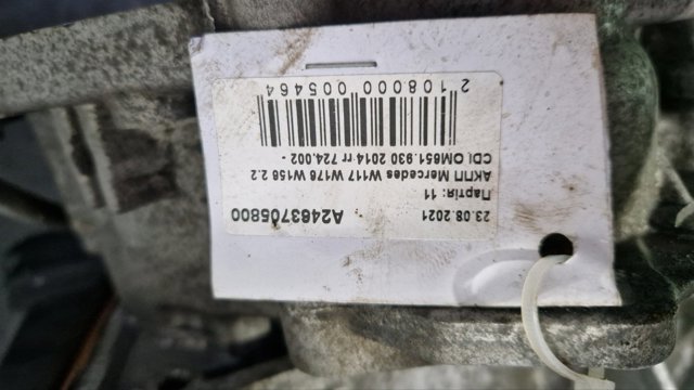 Comprar A2463705800 Mercedes Caja de cambios automática completa