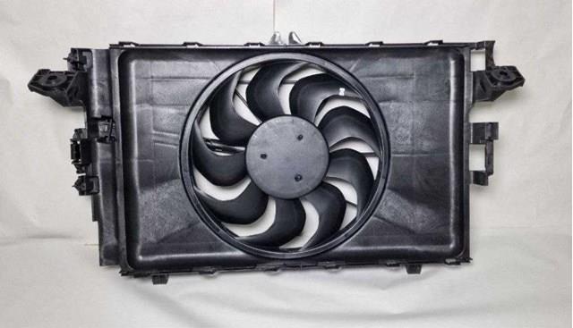 107708400D Tesla Motors difusor de radiador, ventilador de refrigeración, condensador del aire acondicionado, completo con motor y rodete