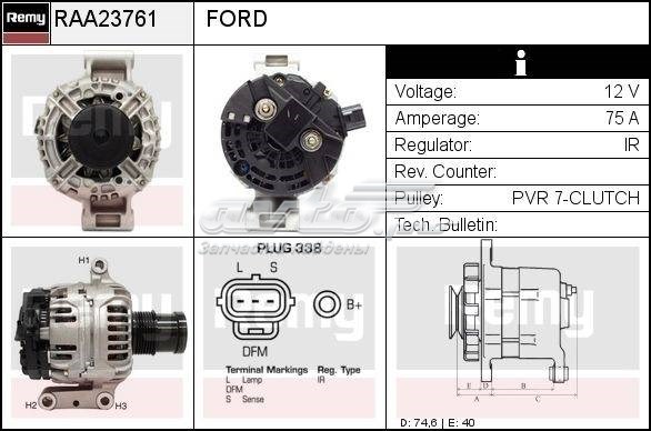 Alternador DELCO REMY RAA23761