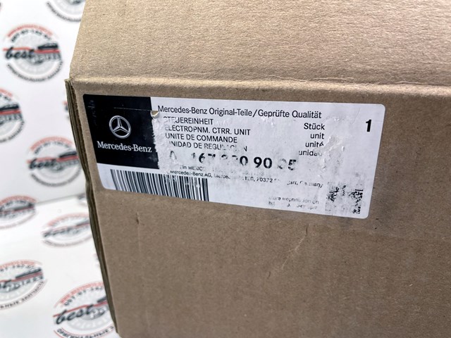 Módulo de suspensión neumática 1673209005 Mercedes
