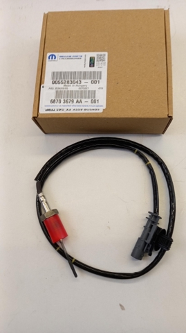 Sensor de temperatura de gases de escape del filtro de partículas 55283043 Fiat/Alfa/Lancia