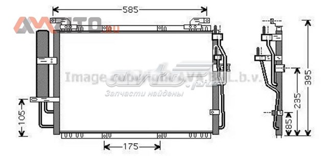 HY5091D AVA condensador aire acondicionado