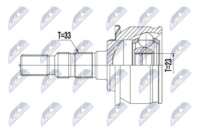 NPZ-PL-039 NTY junta homocinética exterior delantera