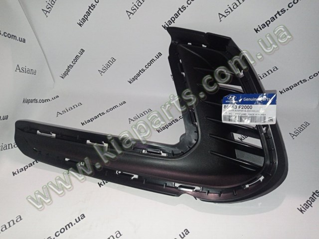 86568F2000 Hyundai/Kia Deflector derecho del parachoques delantero