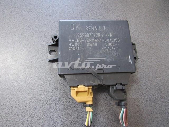 259907172R Renault (RVI) unidad de control, auxiliar de aparcamiento