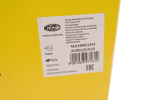 Bomba de gasolina 313011313115 Magneti Marelli