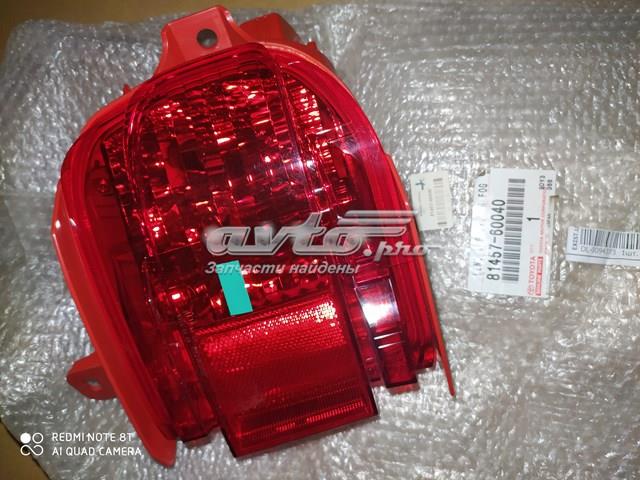 8145760040 Toyota faro antiniebla trasero derecho