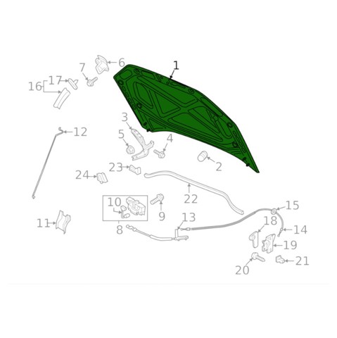 Capot FPS FP7471280