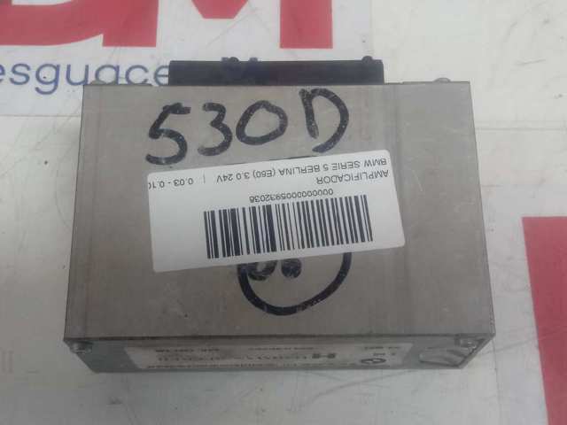 Amplificador de sonido del sistema de audio BMW 651206920461