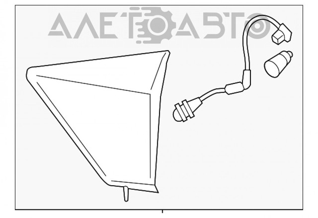 FP 2830 F13-E FPS piloto posterior interior derecho