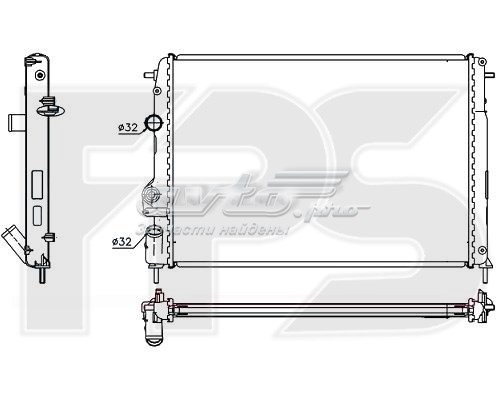 Comprar FP56A365 FPS Radiador de auto