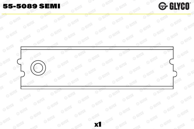 Comprar 555089SEMI Glyco Buje de biela