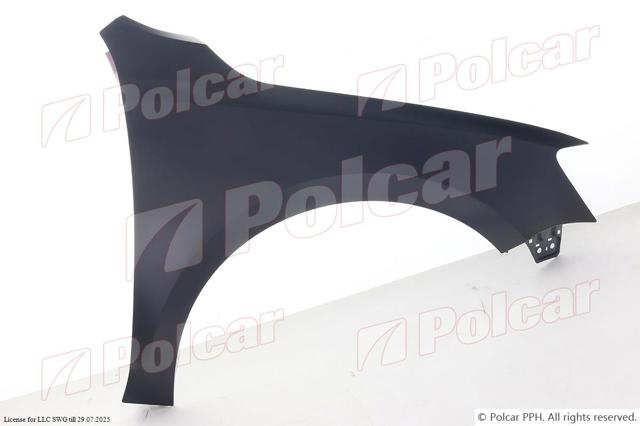 Aleta delantera izquierda Polcar 950301 precio, desde 61,18 EUR