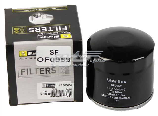 Filtro de aceite SFOF0959 Starline