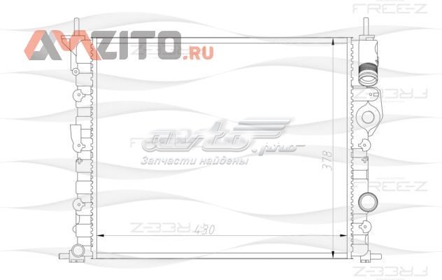 KK0186 FreE-Z radiador refrigeración del motor