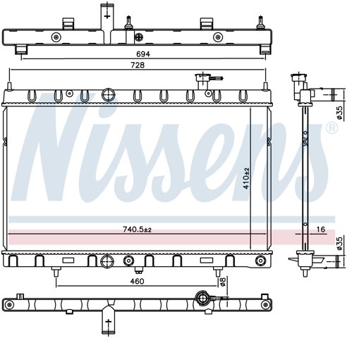 606312 Nissens