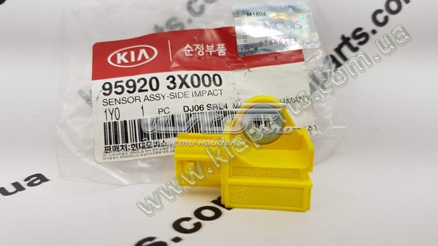 Sensor de airbag delantero Hyundai/Kia 959301R000