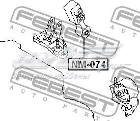 NM074 Febest soporte de motor trasero