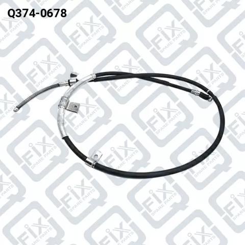 Q374-0678 Q-fix cable de freno de mano trasero derecho