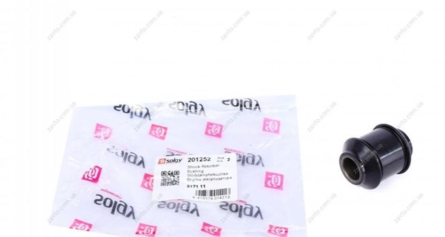 Buje de amortiguador trasero Solgy 201252 precio, desde 3,25 EUR