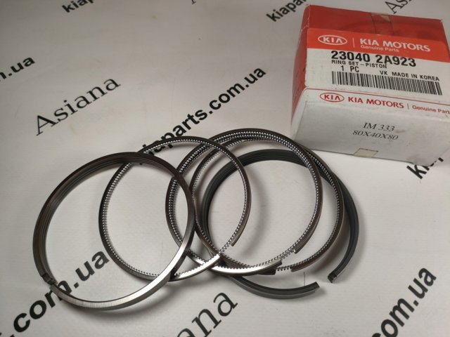 Juego de aros de pistón de motor, cota de reparación +0,50 mm Hyundai I40 (VF)
