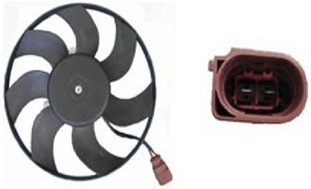 CFF 188 000S Mahle Original ventilador (rodete +motor refrigeración del motor con electromotor derecho)